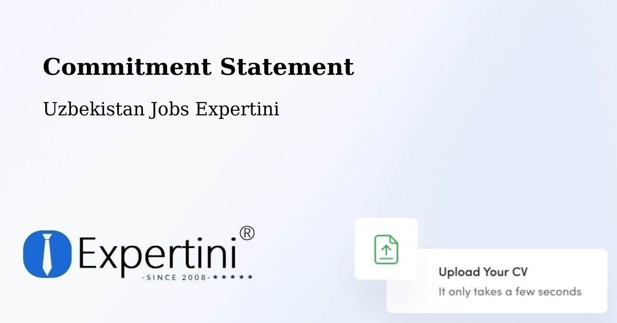 Corporate Commitment – Koson - Uzbekistan Jobs Expertini