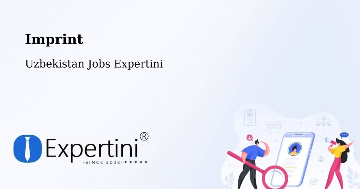 Imprint – Koson - Uzbekistan Jobs Expertini