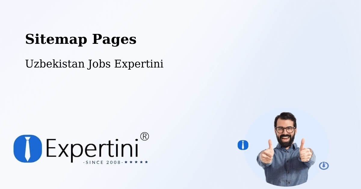 Sitemap Pages - Koson - Uzbekistan Jobs Expertini