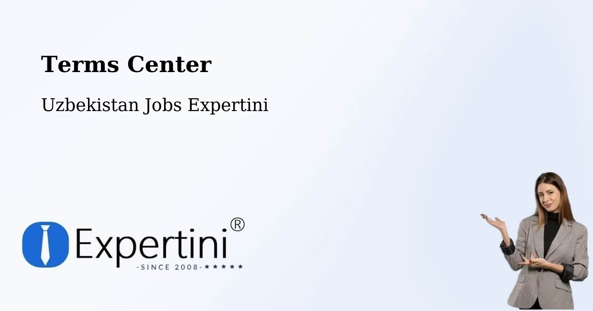 Terms of Service – Koson - Uzbekistan Jobs Expertini